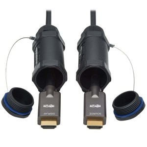 P568FA-100M-WR Câble Hdmi Fibre Optique Blindé 4k 100m Ip68