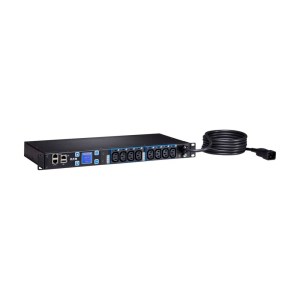 EMIH28 Pdu Rack Point Accès Mesuré Eaton G3+ 1u 8xc13