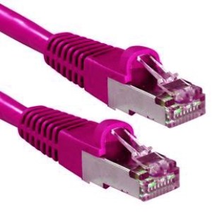 Câble Patch Cat 6 FTP 3m Magenta Wifi France