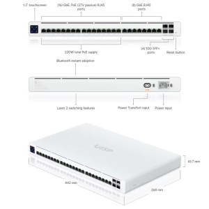 Ubiquiti UISP Professional Switch 24 ports + 4 SFP+