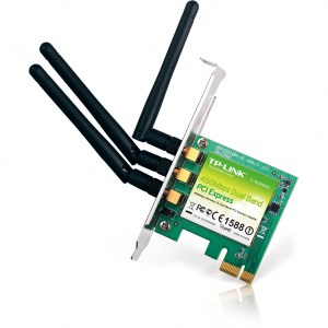 Adaptateur PCI Express double bande sans fil N 450 Mbps low profile TP-LINK