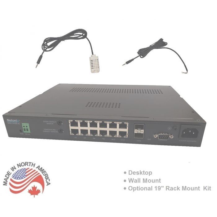 Switch PoE administrable 24 ports + 2 SFP Netonix WS-24-400B